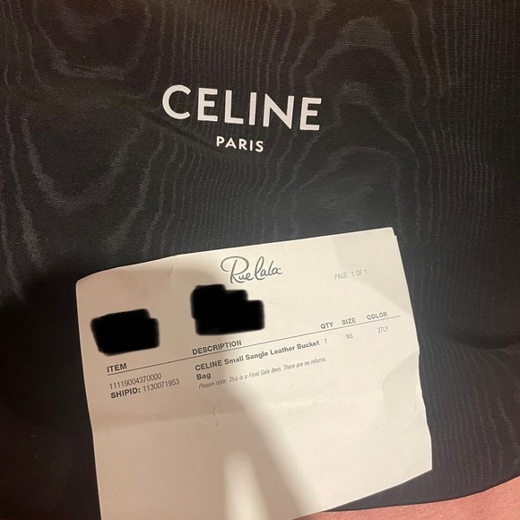 Celine small sangle bag - Picture 7 of 7